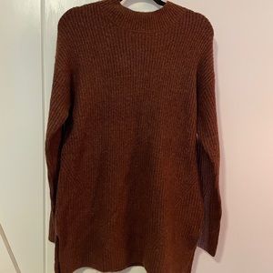 NWT Old Navy Tunic Sweater - size medium - brown